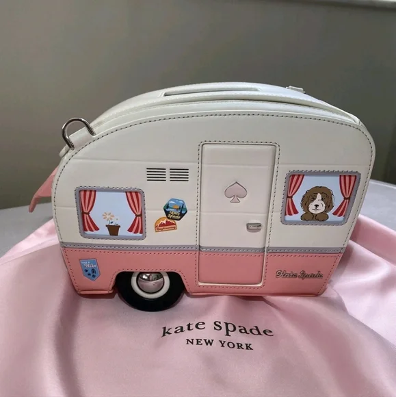 Kate Spade Day Tripper Camper Van Crossbody NWT Novelty - Picture 7 of 11